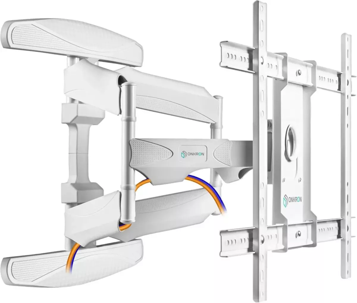 Кронштейн для телевизора поворотный и наклонный ONKRON M6L, 40-75" RU, белый