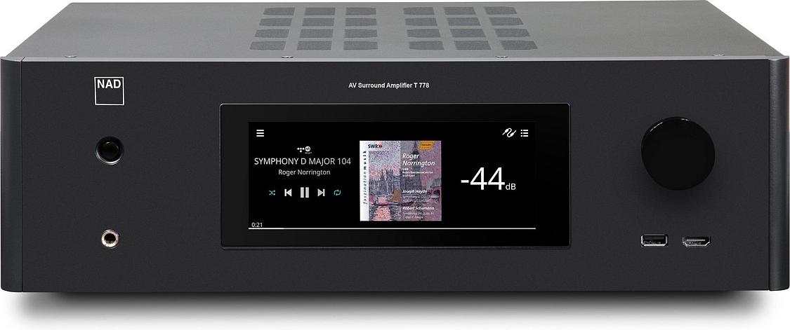 AV-ресивер NAD T 778, черный