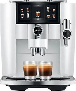Кофемашина Jura J8 Twin Diamond White 